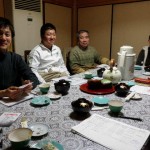 終わったあとにおかゆを頂く