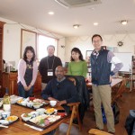 青木ヨットスクールの教室で