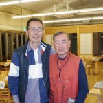 偶然にお目にかかることができた長田さん