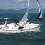 強風の中を疾走するZen 24