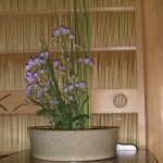 書院に、いつも入れられている花