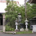 本堂への入り口