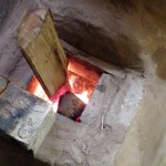 燃料消費は薪ストーブの半分以下