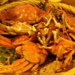 ゆでたワタリガニ