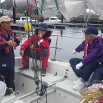 ヴェラシス出航前のブリーフィング