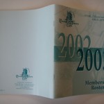 Membership Roster 2002-2003
