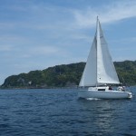 目的港に向けて出発