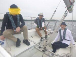 7/12　体験セーリング　東京校で開催しました。